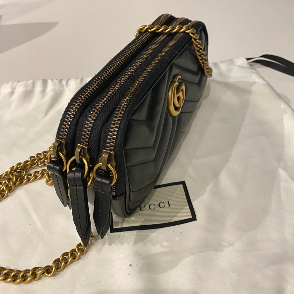 Gucci Marmont matelassé shoulder bag